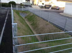 Versickerungsmulde Breslauer Straße in Heusenstamm (2015)