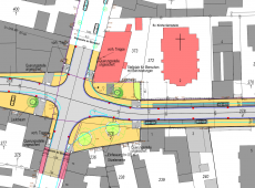 39.	Gestaltungsplan für Umbau Kreuzungsbereich (2016)